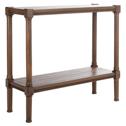 SAFAVIEH Novella Bottom Shelf Console Table - 31.5 W x 11.8 L x 29.5 H - 32Wx12Dx30H