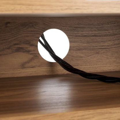 SAFAVIEH Alyse 2-Drawer 2-Shelf Entertainment Media Stand (Fits Up To 65 Flatscreen TV) - 60.4 In. x 15.6 In. x 24.8 In.