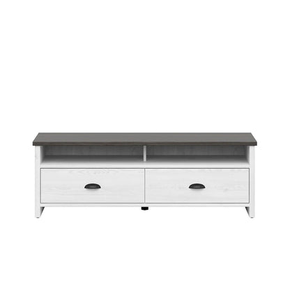 Hennepin TV Stand Whitewash - 50 inches