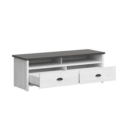 Hennepin TV Stand Whitewash - 50 inches