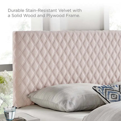 Angela Full/Queen Performance Velvet Headboard