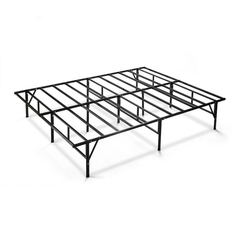 Priage by ZINUS SmartBase Compack Black Metal Mattress Foundation