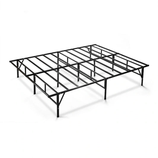 Priage by ZINUS SmartBase Compack Black Metal Mattress Foundation