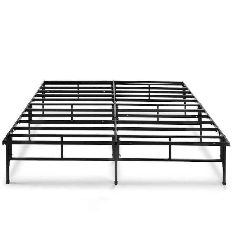 Priage by ZINUS SmartBase Compack Black Metal Mattress Foundation