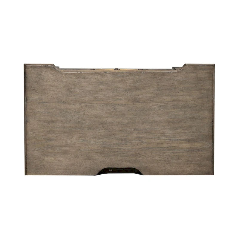 Town &amp; Country Dusty Taupe 3 Drawer Nightstand with Charging Station