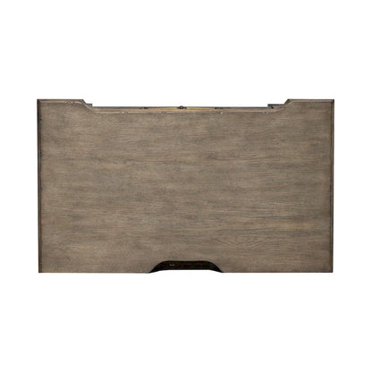 Town &amp; Country Dusty Taupe 3 Drawer Nightstand with Charging Station