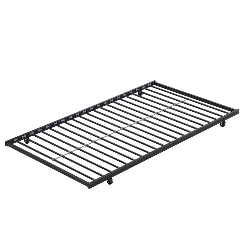 Twin Size Metal Bunk Bed with trundle,Twin Trundle Bed