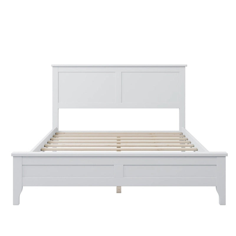 Modern Wood Full Platform Bed for bedroom