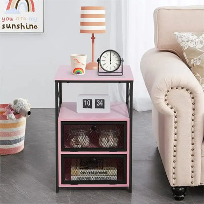 Modern Night Stand with Storage Space