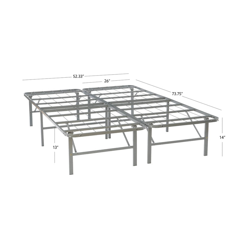 Bibury Metal Folding Platform Bed Frame