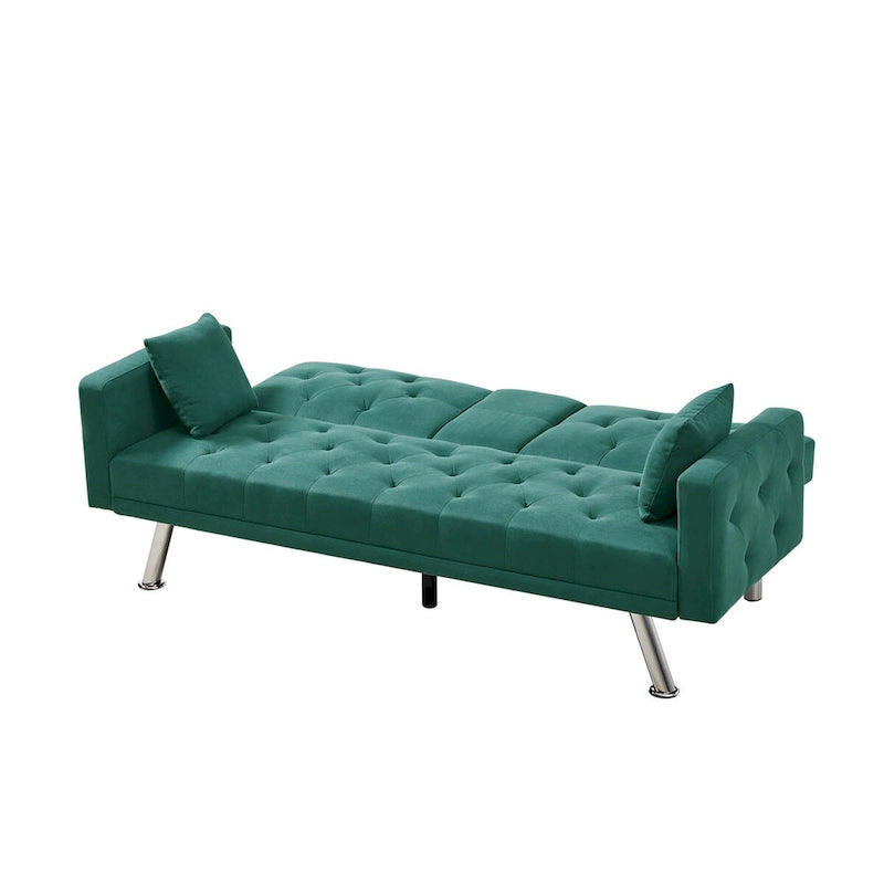 Linen Convertible Sofa