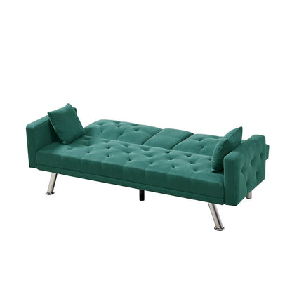 Linen Convertible Sofa
