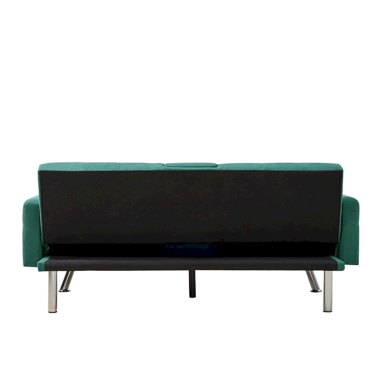 Linen Convertible Sofa