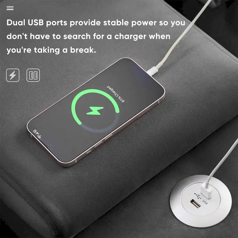 Sleeper Couch Set with Chaise