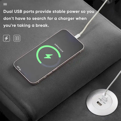 Sleeper Couch Set with Chaise