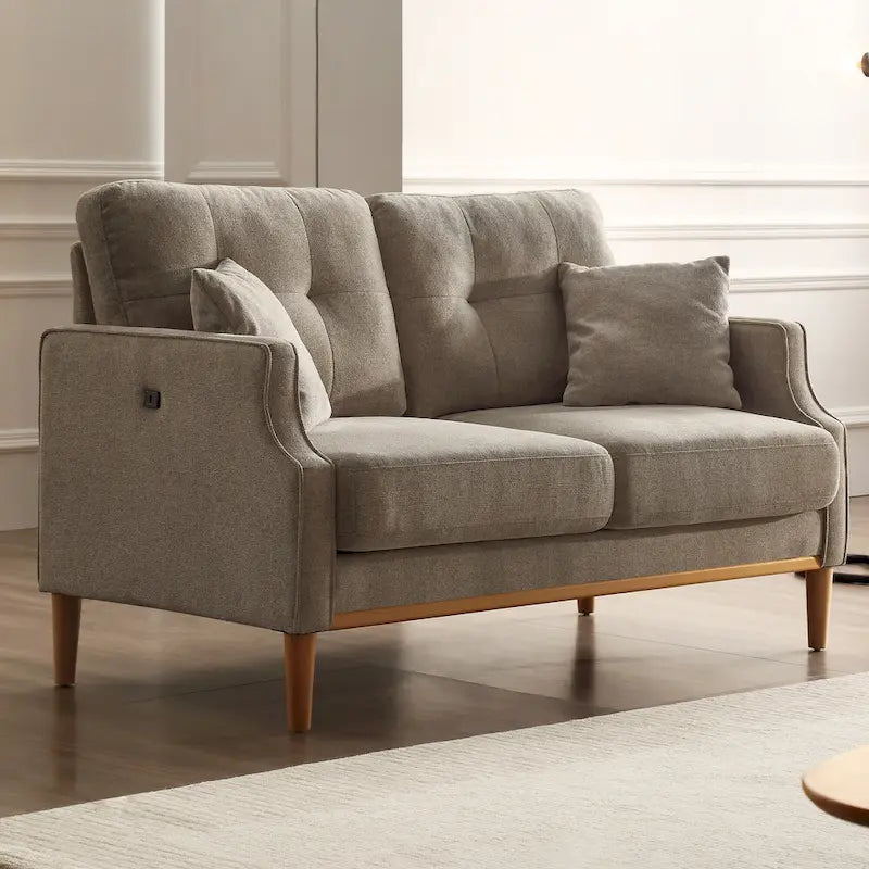 2-Seater Loveseat, USB Charging