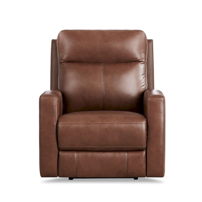 Hydeline Vienna Zero Gravity Power Recline and Headrest Top Grain Leather Recliner