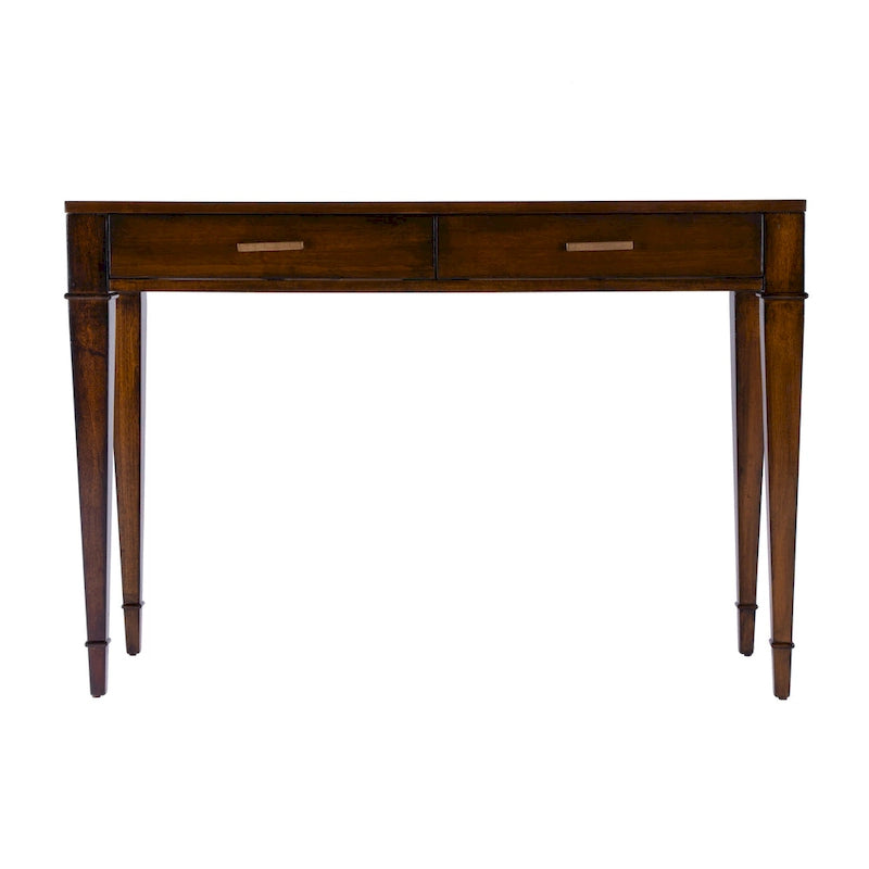 Kai 2 Drawer 46 Burl Wood Console Table