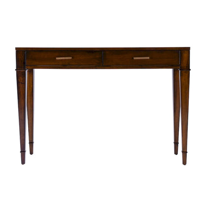 Kai 2 Drawer 46 Burl Wood Console Table