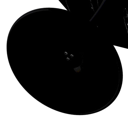 31.50 Modern Hexagonal Coffee Table with Printed Marble Top and Metal Base for Dining Room, Kitchen and Living Room