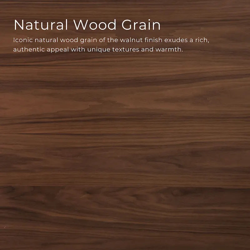 Furniture of America Beau I Mid-century Walnut 7-Piece Rectangle Dining Table Set