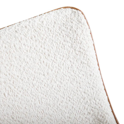 Furniture of America Beau I Mid-century Walnut 7-Piece Rectangle Dining Table Set