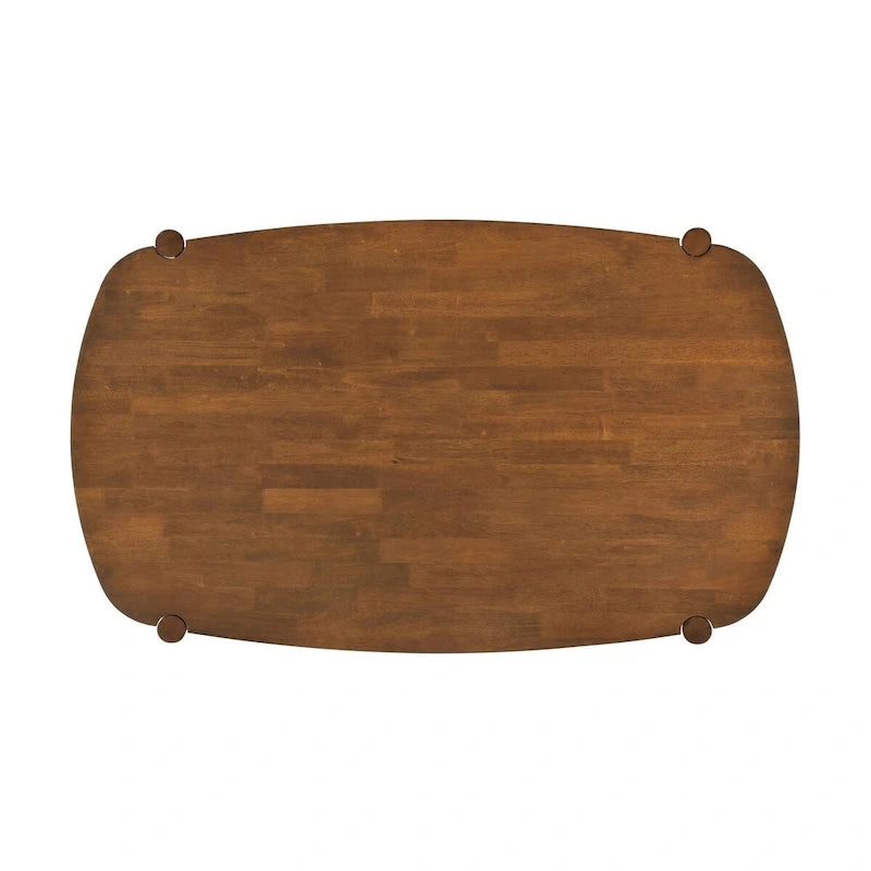 Whisten Walnut Solid Wood Dining Table