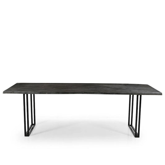 Sparrow Solid Wood Dining Table - Gray