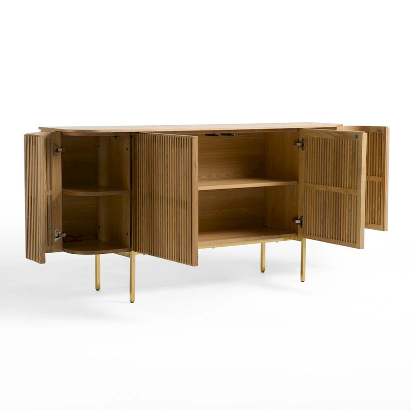 Modrest Sandy Modern Natural Ash Sideboard