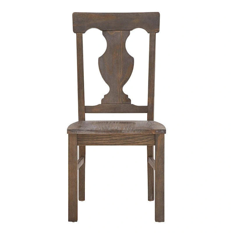 Rowyn Wood Dining Fiddle Back Dining Chairs (Set of 2) by iNSPIRE Q Artisan