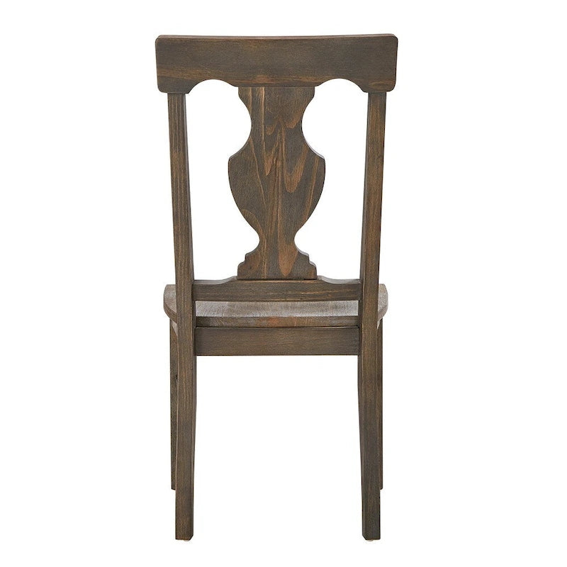 Rowyn Wood Dining Fiddle Back Dining Chairs (Set of 2) by iNSPIRE Q Artisan