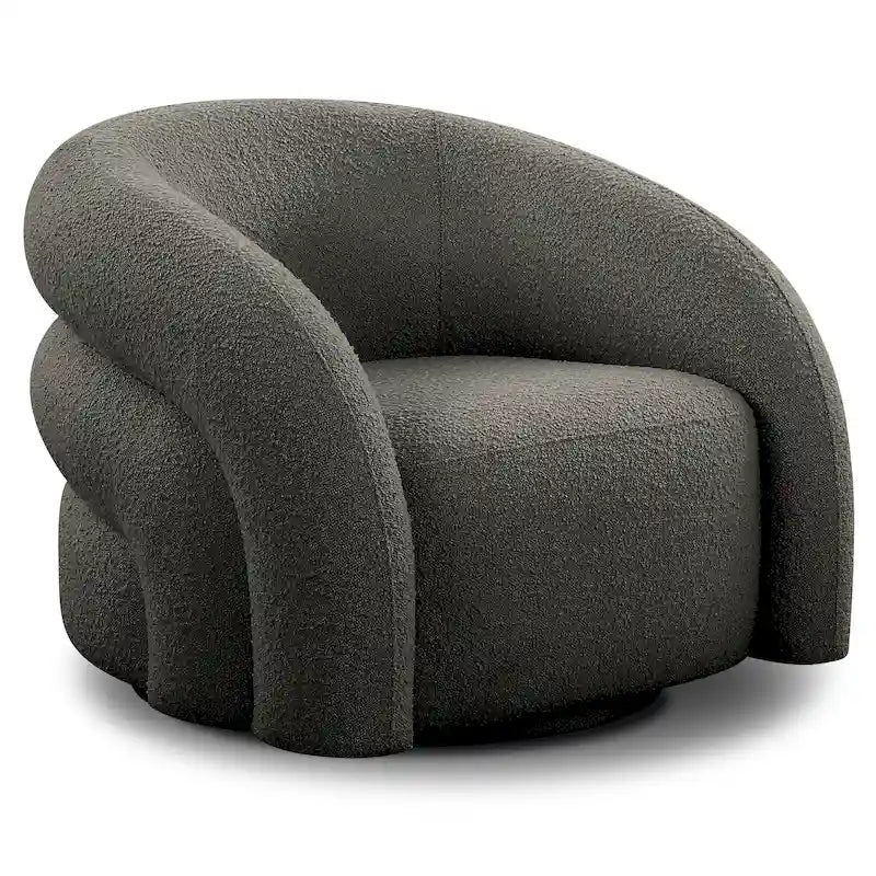 Poly &amp; Bark Volos Swivel Lounge Chair