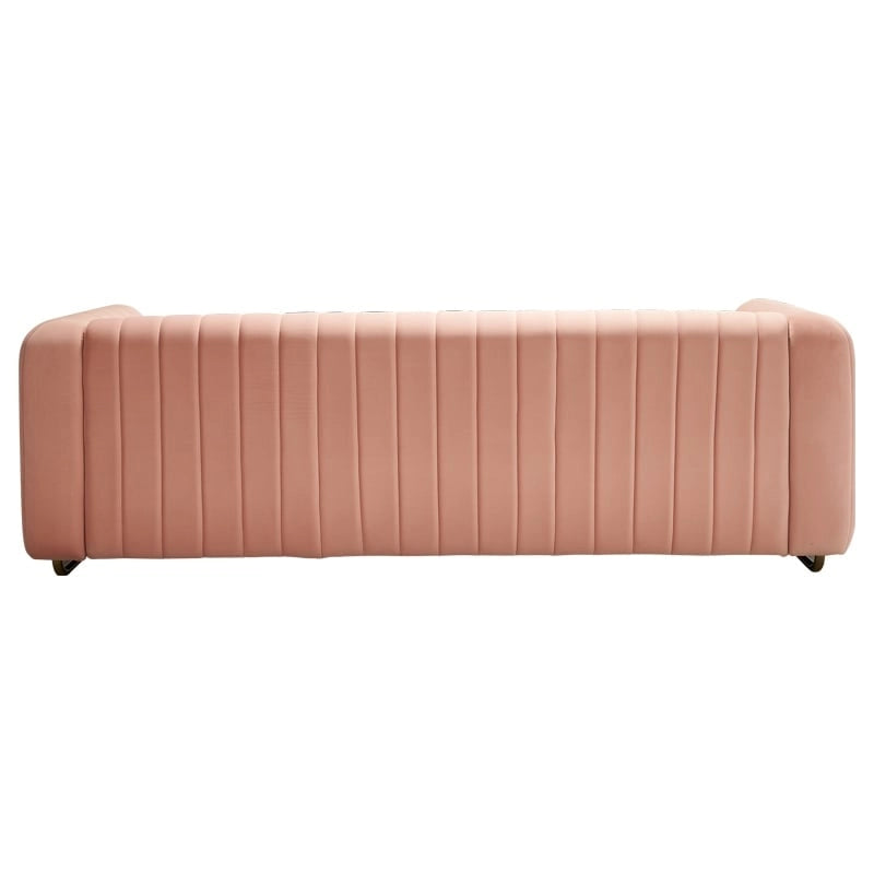 Contemporary Velvet Sofa Couch for Living Room