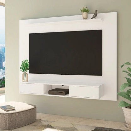 Zola Multi Storage Wall Media Center for up to 70 inch TVs, Entertainment Center with Storage, Floating TV Stand
