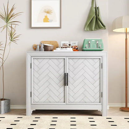 40 Modern Console Table Sofa Table with 2 Shelves