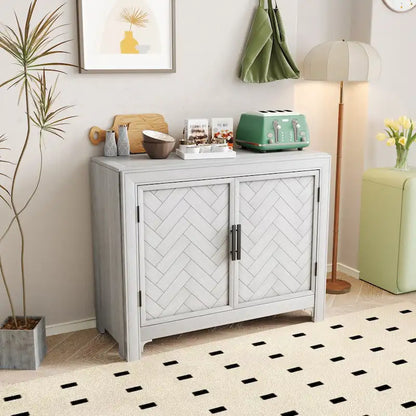 40 Modern Console Table Sofa Table with 2 Shelves