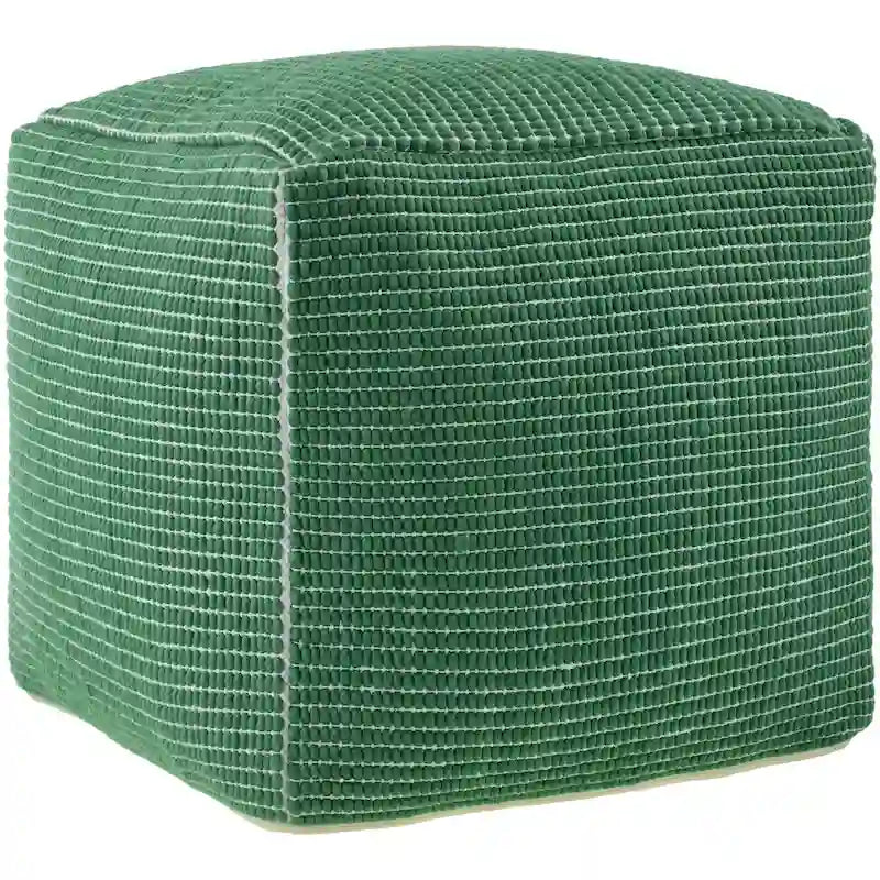 Livabliss Chunky Grid Modern &amp; Contemporary Pouf