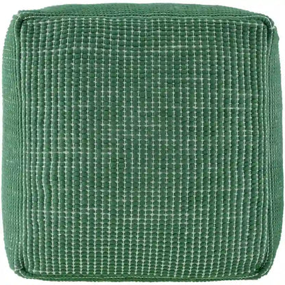 Livabliss Chunky Grid Modern &amp; Contemporary Pouf
