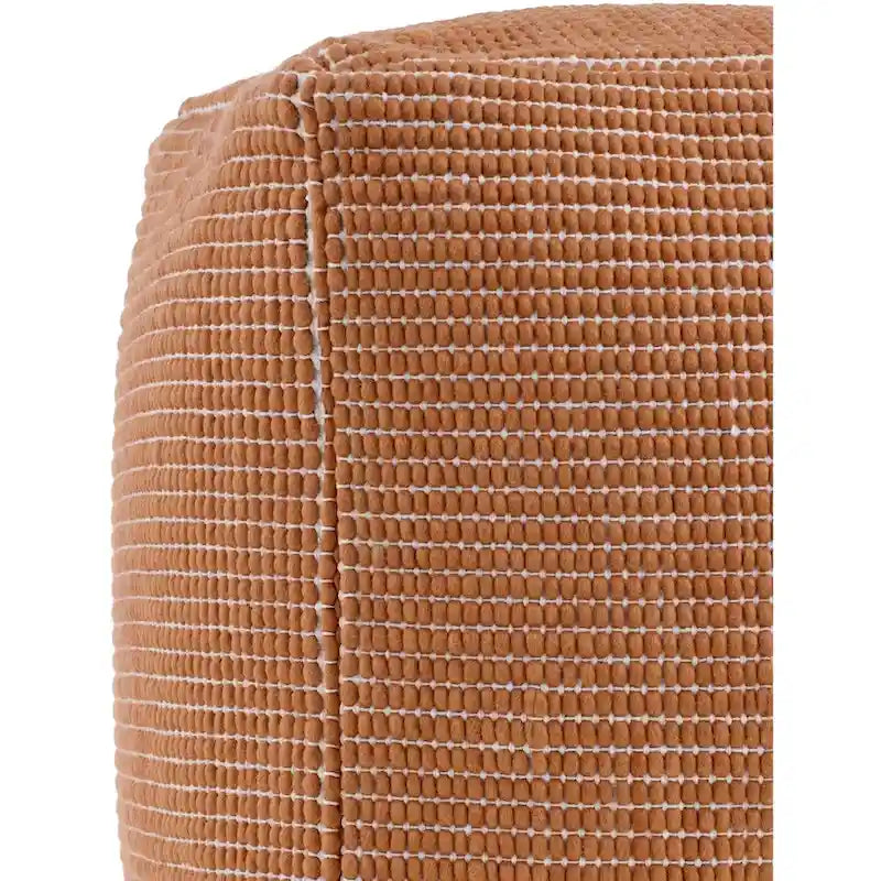 Livabliss Chunky Grid Modern &amp; Contemporary Pouf