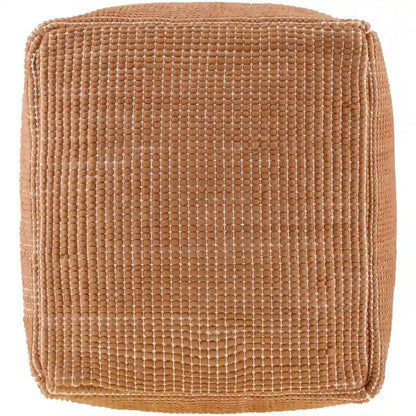Livabliss Chunky Grid Modern &amp; Contemporary Pouf