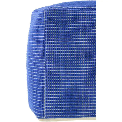 Livabliss Chunky Grid Modern &amp; Contemporary Pouf
