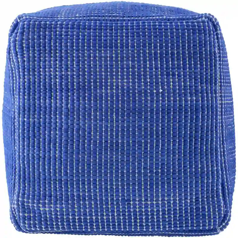 Livabliss Chunky Grid Modern &amp; Contemporary Pouf