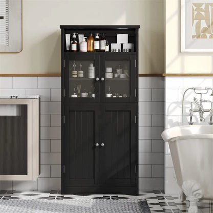Bathroom Storage Cabinet - 11.78D x 23.6W x 50.4H