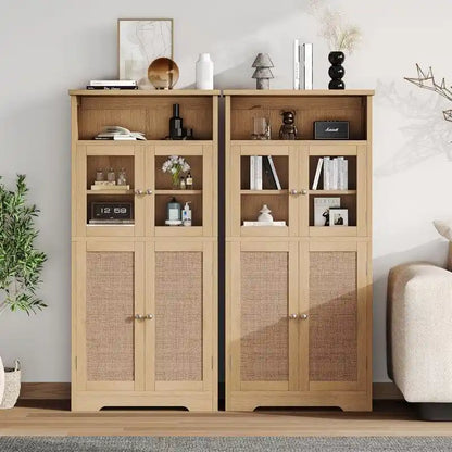 Bathroom Storage Cabinet - 11.78D x 23.6W x 50.4H