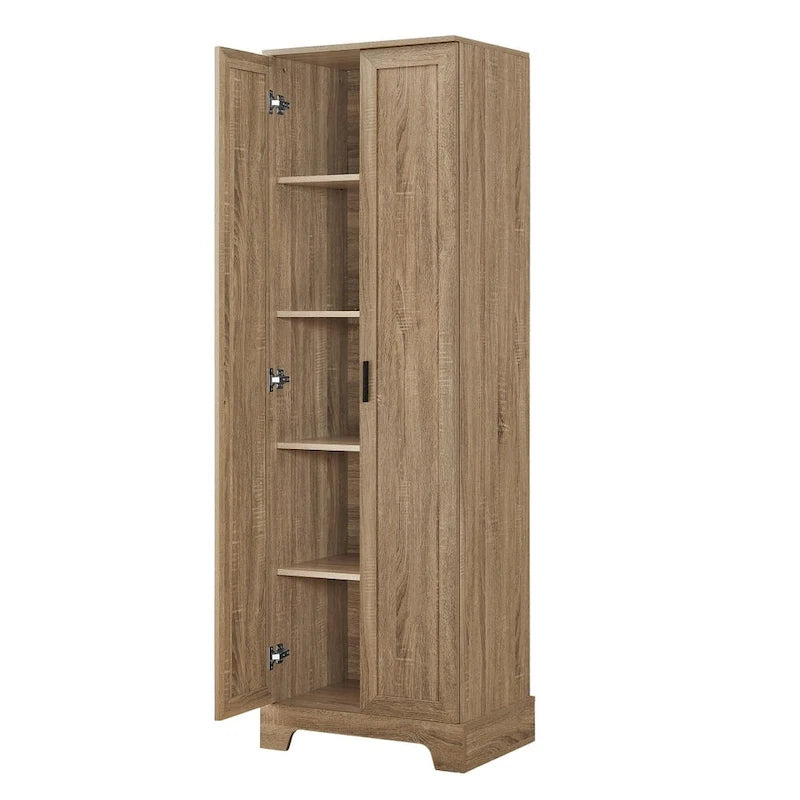 Storage Cabinet with Two Doors for Bathroom - 23.30L * 16.90W * 71.20H