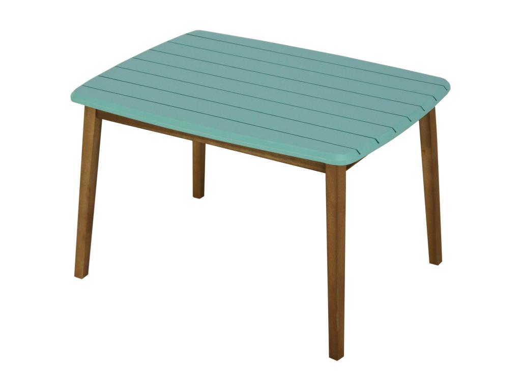 Children's garden table in turquoise blue from Maisonpuretop, 80 cm long - Maisonpuretop 00953OAYX