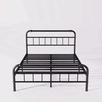 Heavy Duty Metal Platform Steel Slat Mattress Foundation