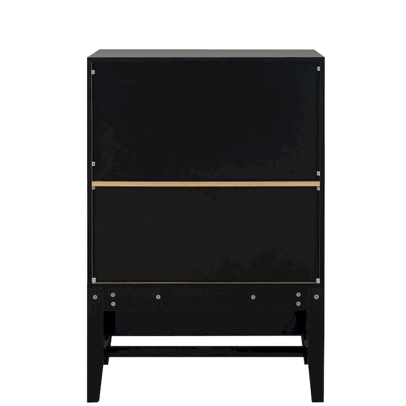 Sideboard Cabinet with Wine Racks &amp; Stemware Holder for hallways, living rooms