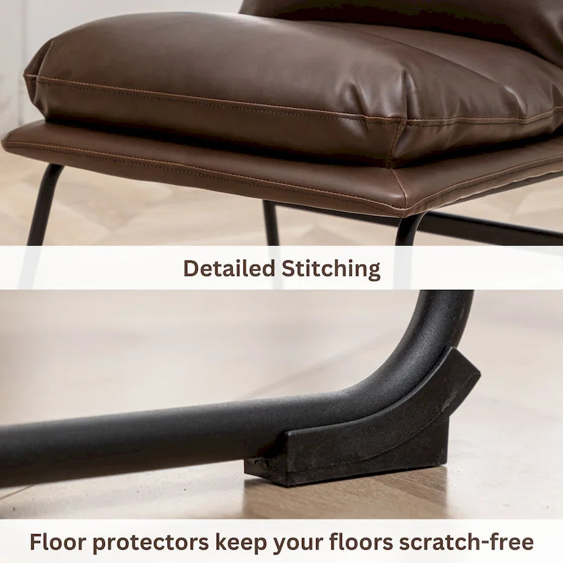 Roundhill Milos Upholstered 26-inch Counter Height Stools, Set of 2