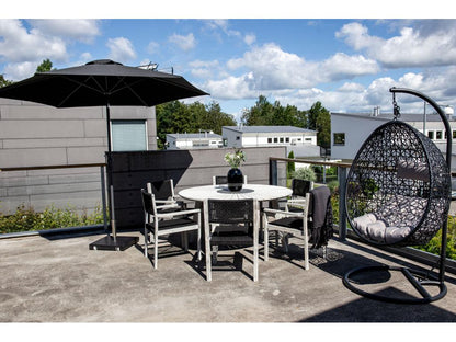 Maisonpuretop Black Grey Parasol. 33008PERU